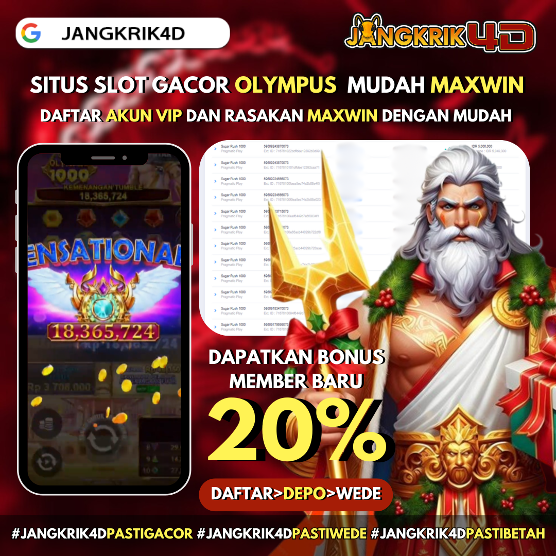 JANGKRIK4D : situs judi Slot Demo gampang menang